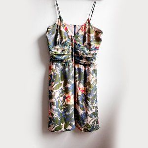 KIMCHI BLUE chiffon tropical floral